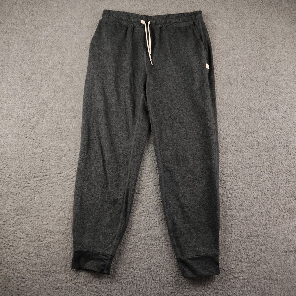 Vuori Performance Joggers Charcoal Heather Gray VW303 Mens Small Athletic Pants